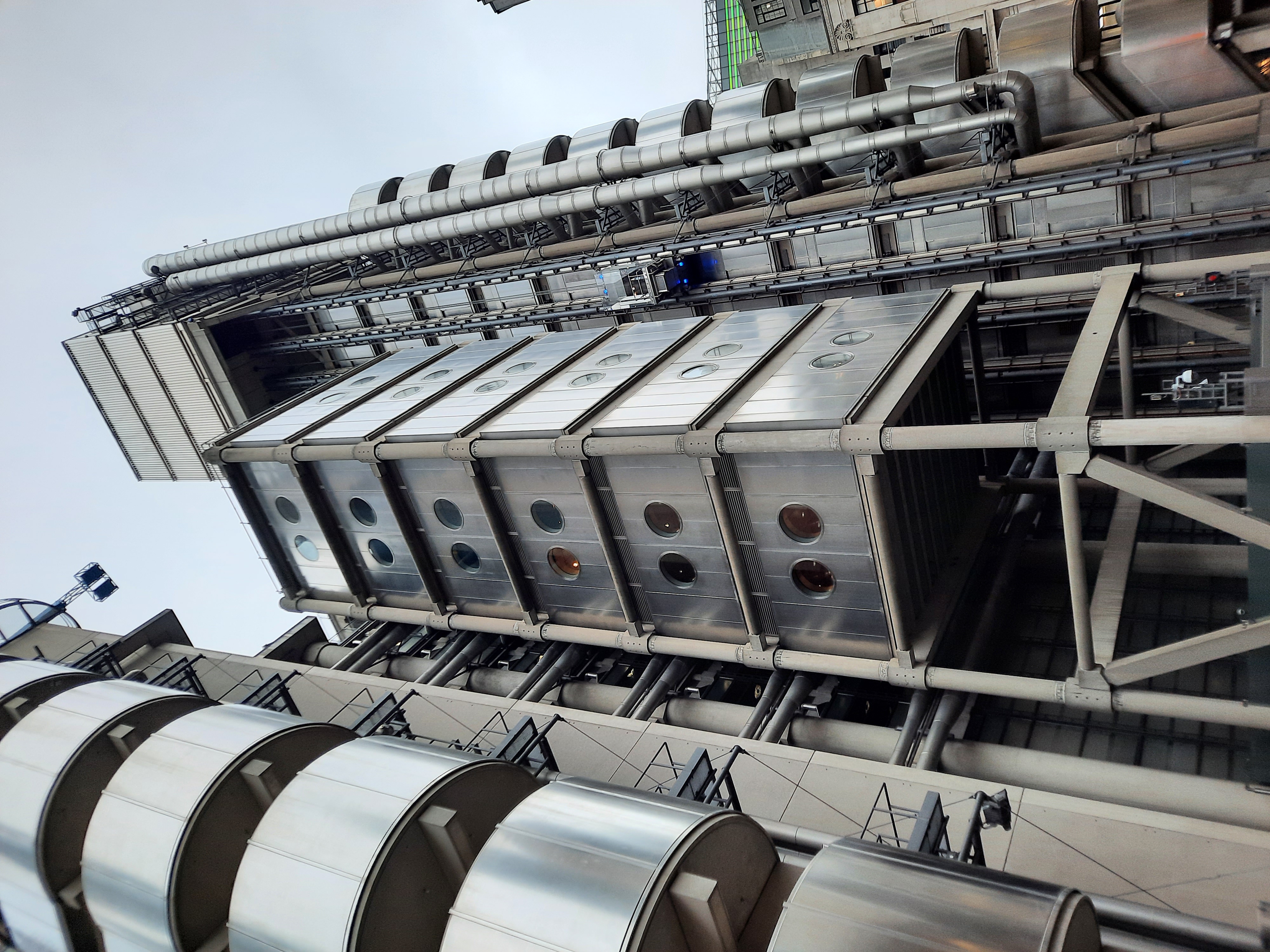 The exterior of the Lloyd's Building
